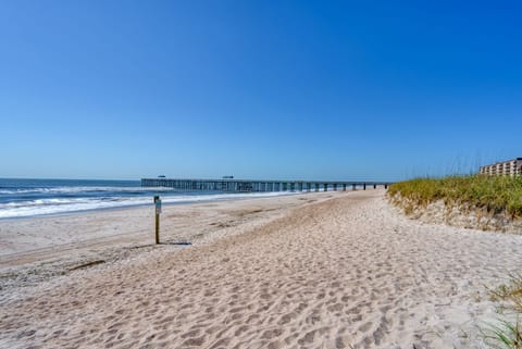 On the beach