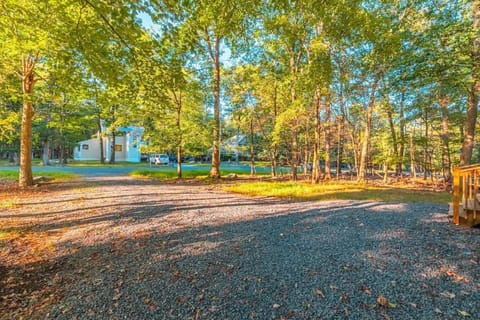 Parking for 5 cars in the driveway, plenty for friends and family