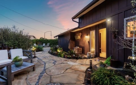 Beautiful mature landscaping and lots of outdoor spaces to enjoy