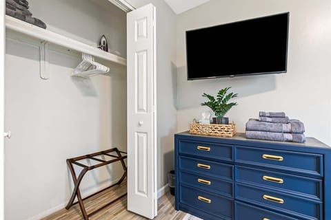Stay organized and clutter-free with our spacious closet.