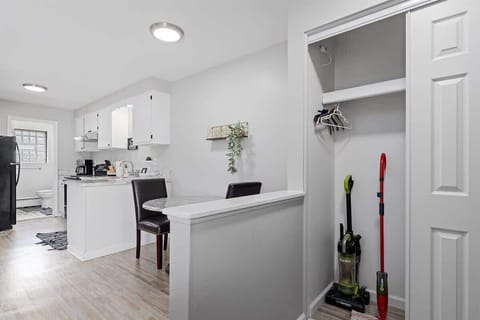 A clean and inviting kitchen that is perfect for spending time with family and friends.