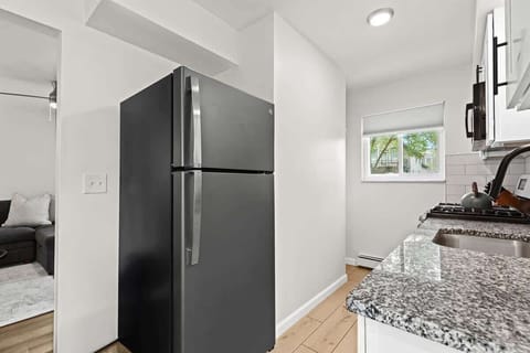The modern refrigerator/freezer will keep your ingredients fresh.