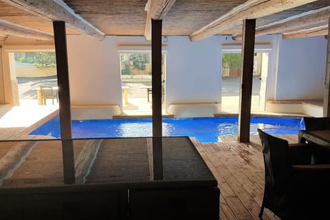 Indoor pool, a heated pool