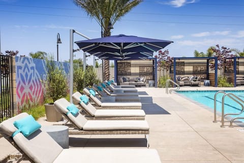 Relax at the pool in a lounge chair or cabana!