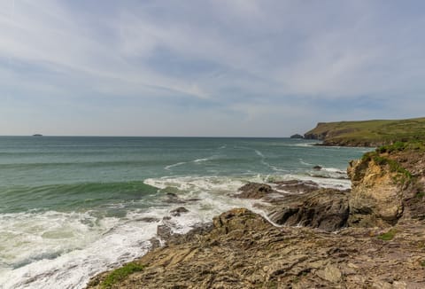 Even on a cloudy day Polzeath is gorgeous