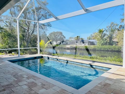 Brand new heated pool with water view!