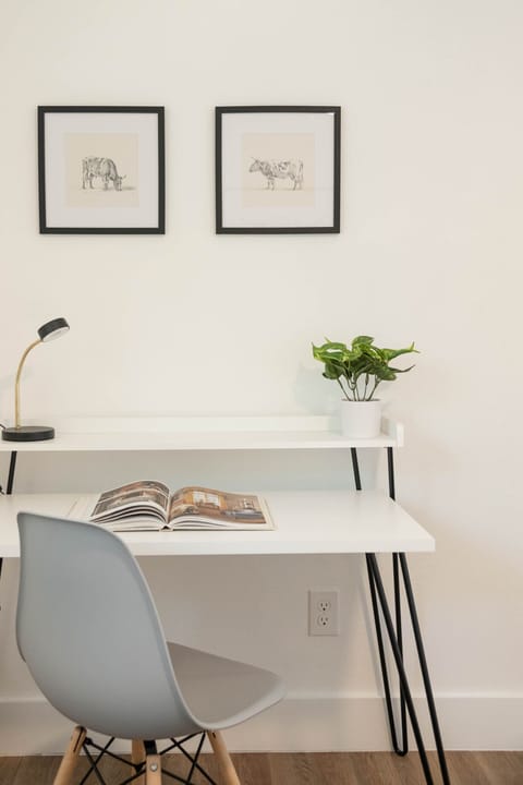 The space offers free fast WiFi up to 600+ Mbps!