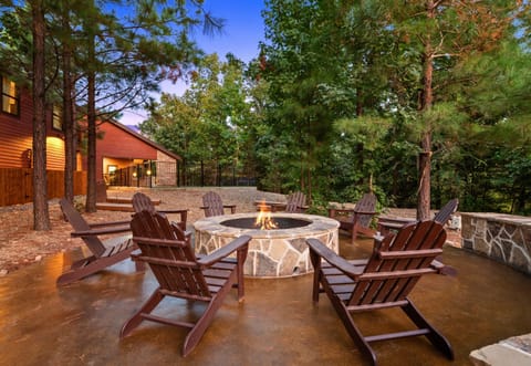 Gather 'round the fire pit for starry nights and s'mores