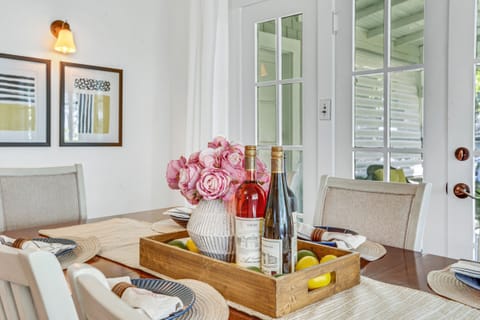 Beautiful dining table for 8 persons to enjoy delicious meals with your family