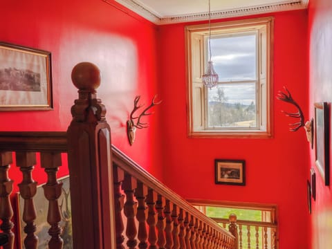 Staircase leading to bedrooms | Dalnaglar Castle - Dalnaglar Castle And Cottages, Glenshee, Cairngorms
