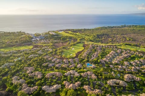 Aerial of KaMilo at Mauna Lani.