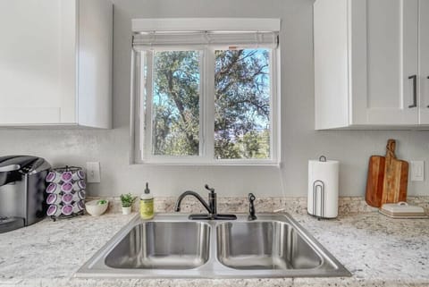 We have a fully equipped kitchen.