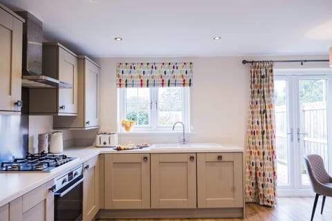 Modern well equipped kitchen