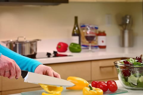 Kitchen. Exact unit will be assigned upon arrival. Views, colors, and decor may vary.