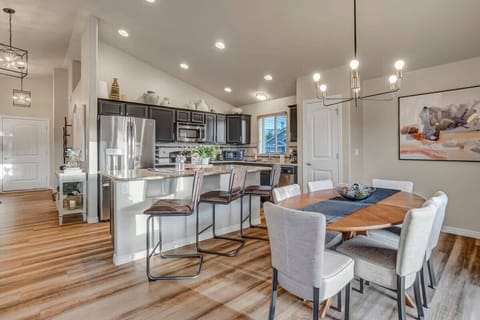 Fully Stocked Kitchen and Dining