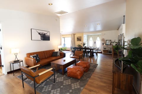 Open floor plan living room