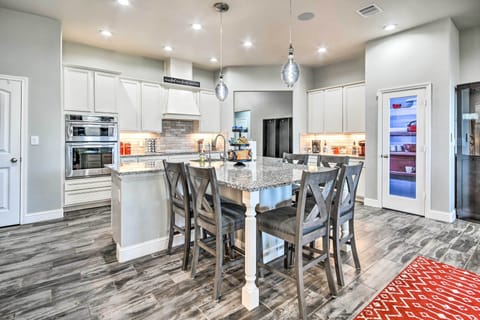 Dining Area + Kitchen | Coffee Maker | Cooking Basics Provided