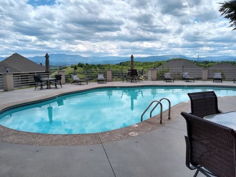 Indoor pool, a heated pool