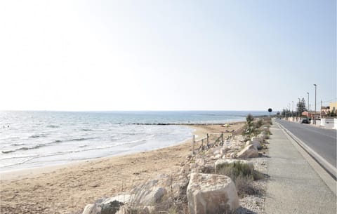 On the beach