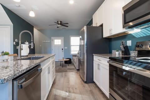 Kitchen w/ Smooth Top Electric Stove