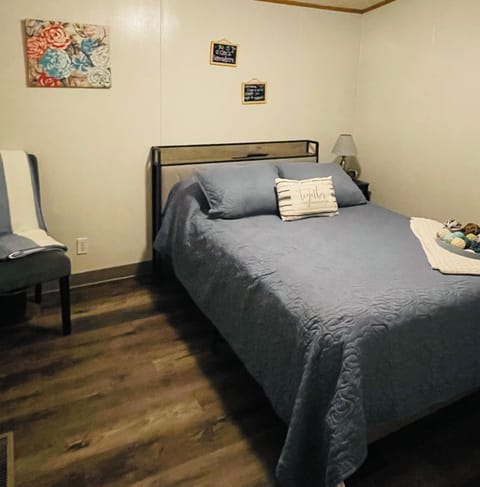 Bedroom #3 has a full bed