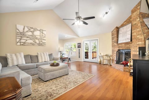 Comfortable and spacious living room