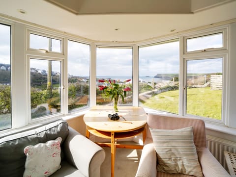 Beautiful views over Polzeath beach