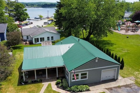 Location, Location, Location.... this cottage is centrally located in the Edinboro lakeside community. Right next to the park and across the street from the Edinboro Lake beach and boat ramp.