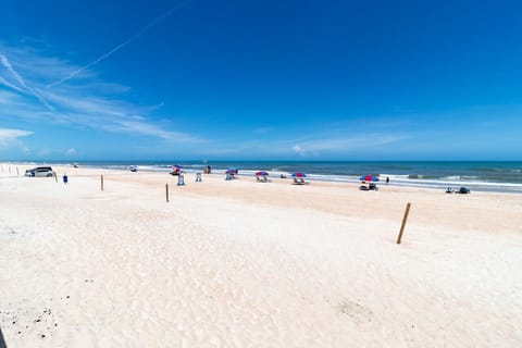 On the beach