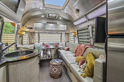 Cozy living room/kitchen area