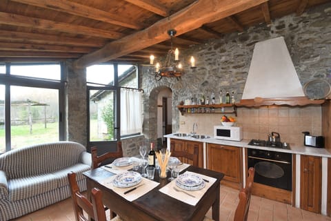 Kitchen, Living Room