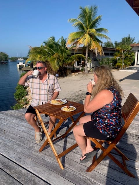 Breakfast on the deck (1)