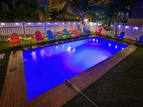 Indoor pool, a heated pool