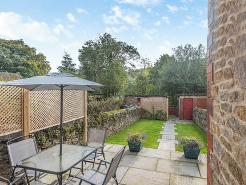 Patio | Vera’s Cottage, Edale, near Castleton