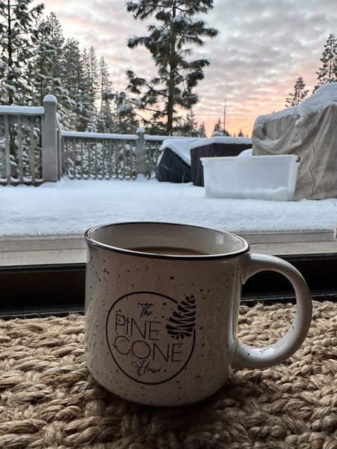 Lite snow on the deck