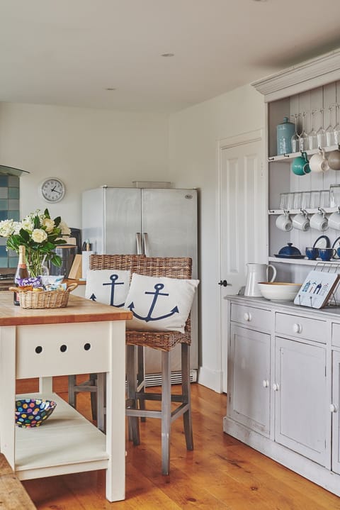 The kitchen at Ty Seren, Gower