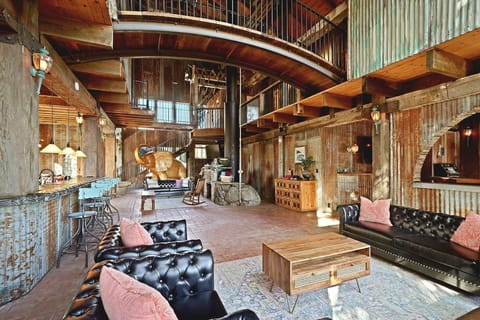 Inside view from family seating area