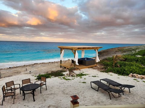 Sun loungers, beach towels