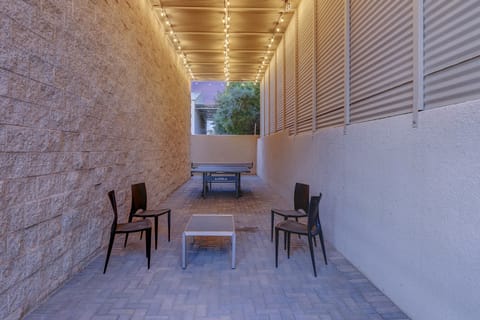 Ping Pong Table Side of Pavilion