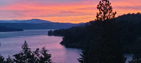 View from the deck of this property.