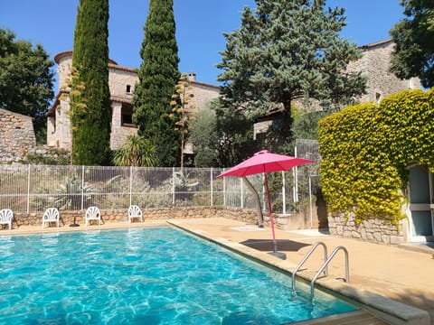 The pool is refreshing.