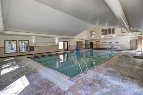 Indoor pool, a heated pool