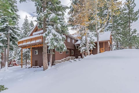 Sled Hill on side of Home