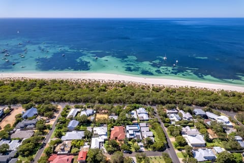 Beach nearby, sun loungers