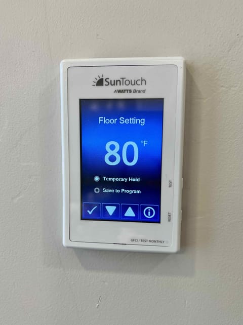 Comfy Radiant Floor Heat in Both Baths