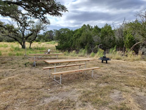 Picnic Area, BBQ, Basketball, & Cornhole area within walking distance 