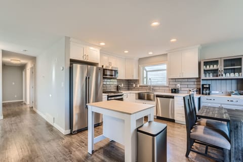 The kitchen is equipped and ready to try out your Iron Chef skills.