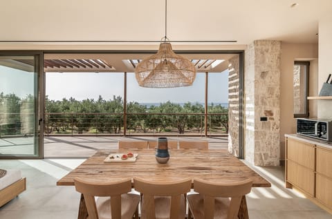 dining table with a view