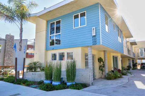 Exterior - Welcome to Just Beachy. A charming beach condo steps from downtown Avila Beach and the Pacific ocean.