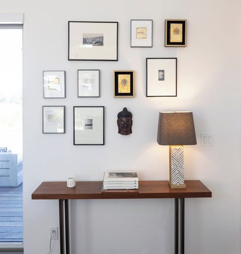 Enjoy our thoughtfully curated art collection throughout the villa.